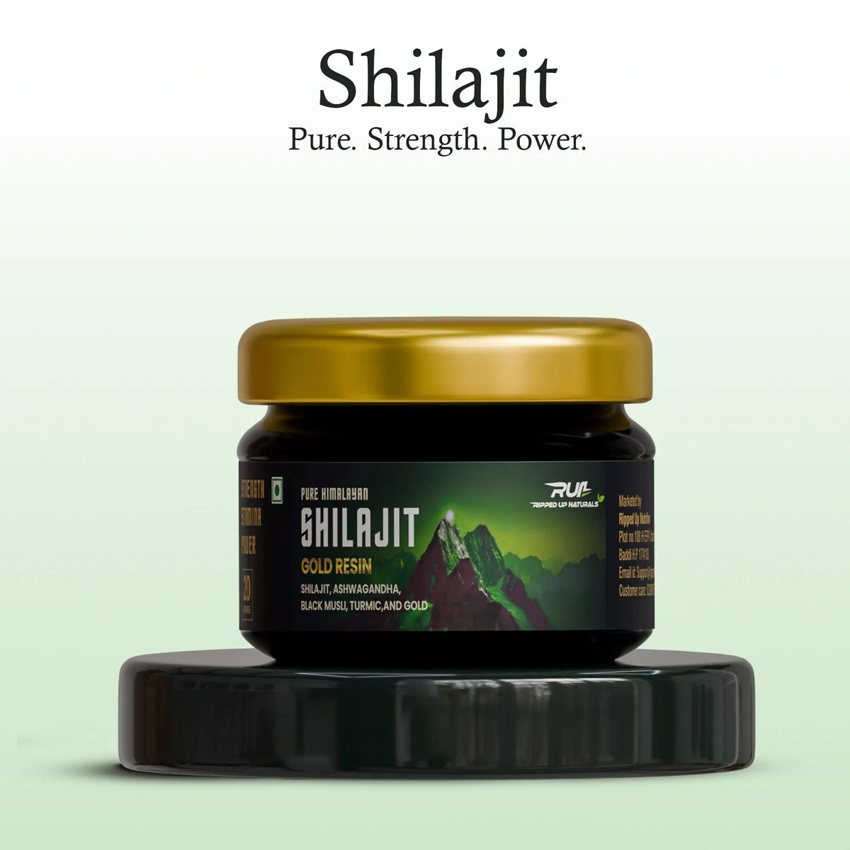 Pure Himalayan Shilajit Gold Resin - Ripped Up Nutrition