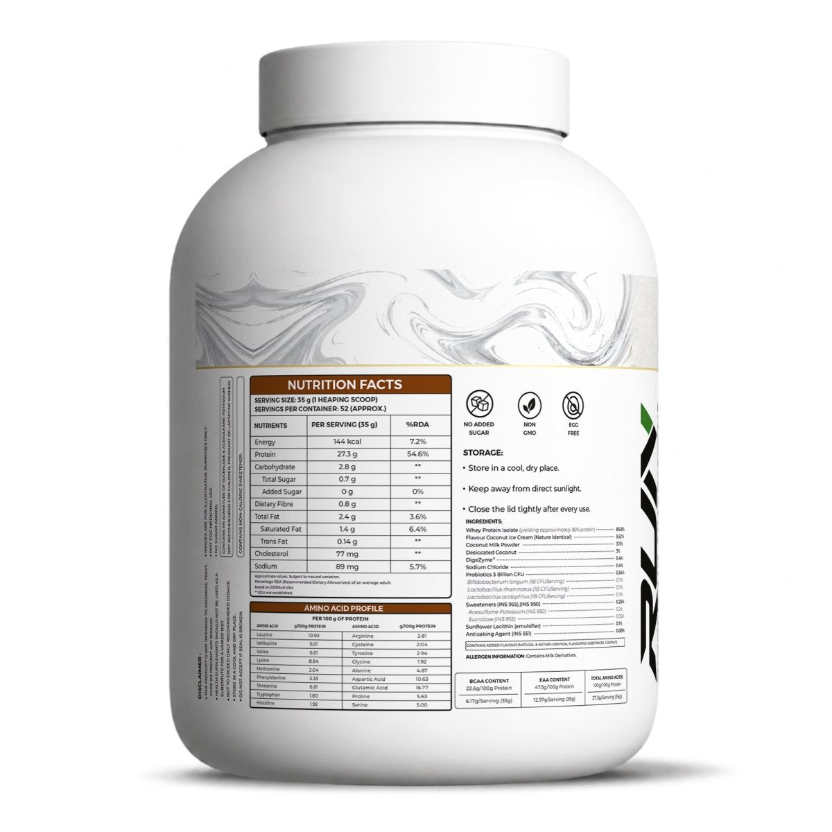 Whey Protein Isolate NEW - Ripped Up Nutrition