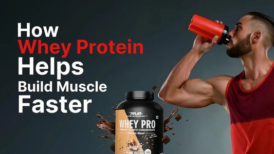 How Whey Protein Helps Build Muscle Faster - Ripped Up Nutrition