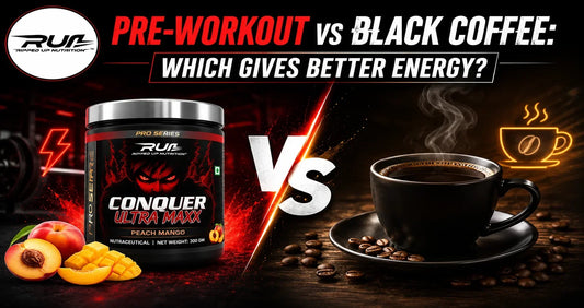 pre-workout Vs Black coffee