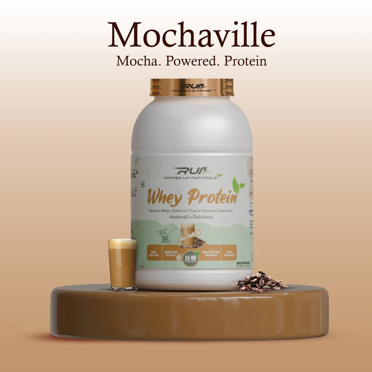 100% Natural Whey Protein - Ripped Up Nutrition