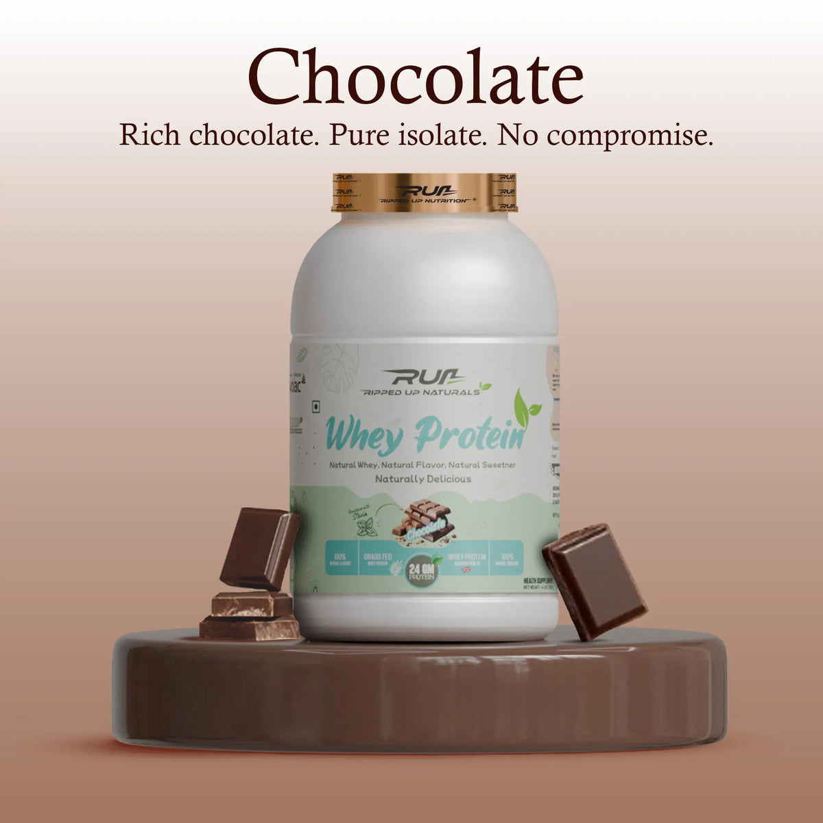 100% Natural Whey Protein - Ripped Up Nutrition