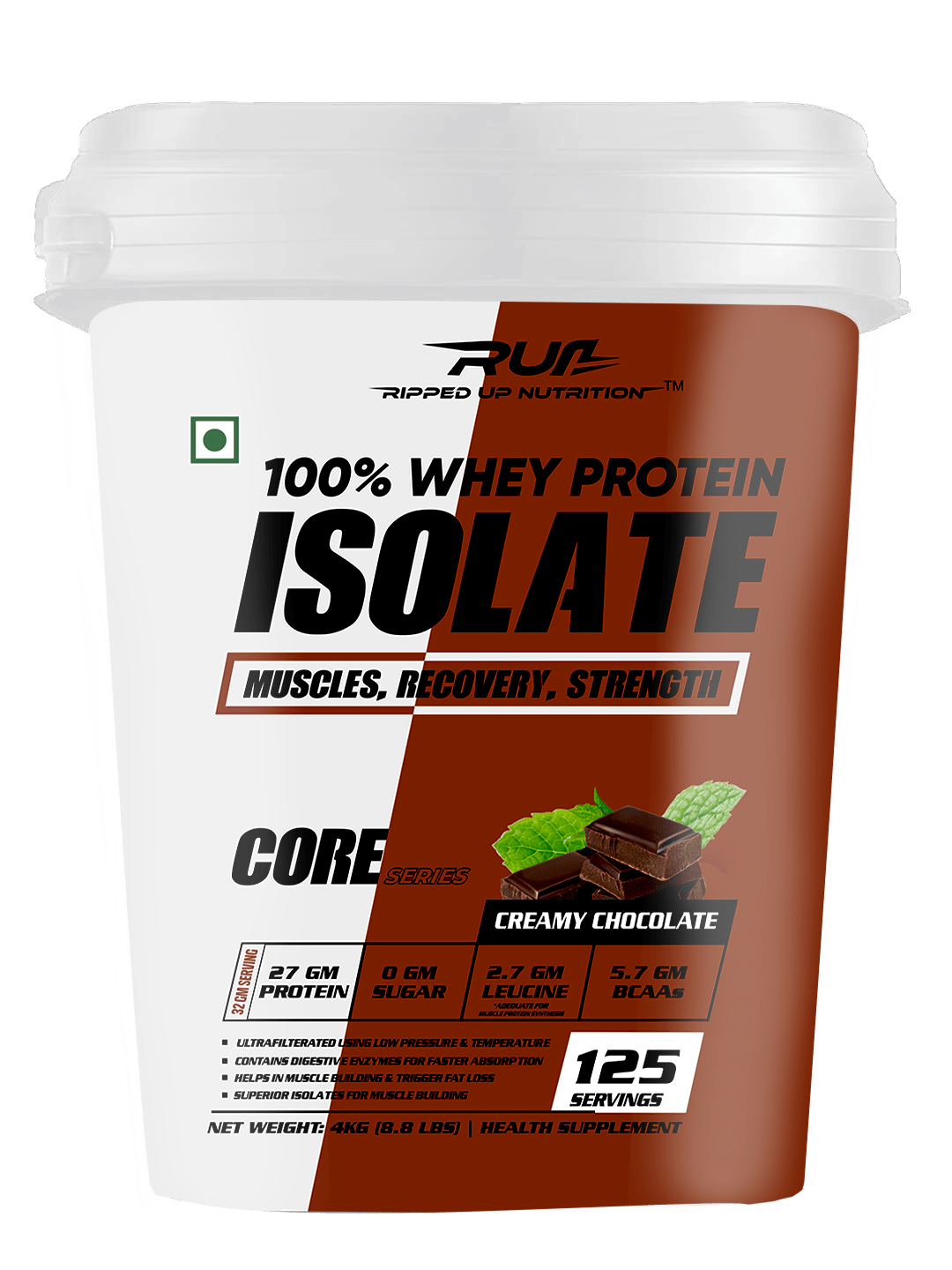 Pure Power: 30lb Bulk Whey Protein Isolate Smoothie-Mix Unflavored