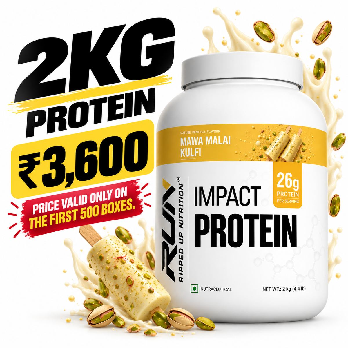 Impact Protein (Fermented Yeast + Soy Protein Isolate)
