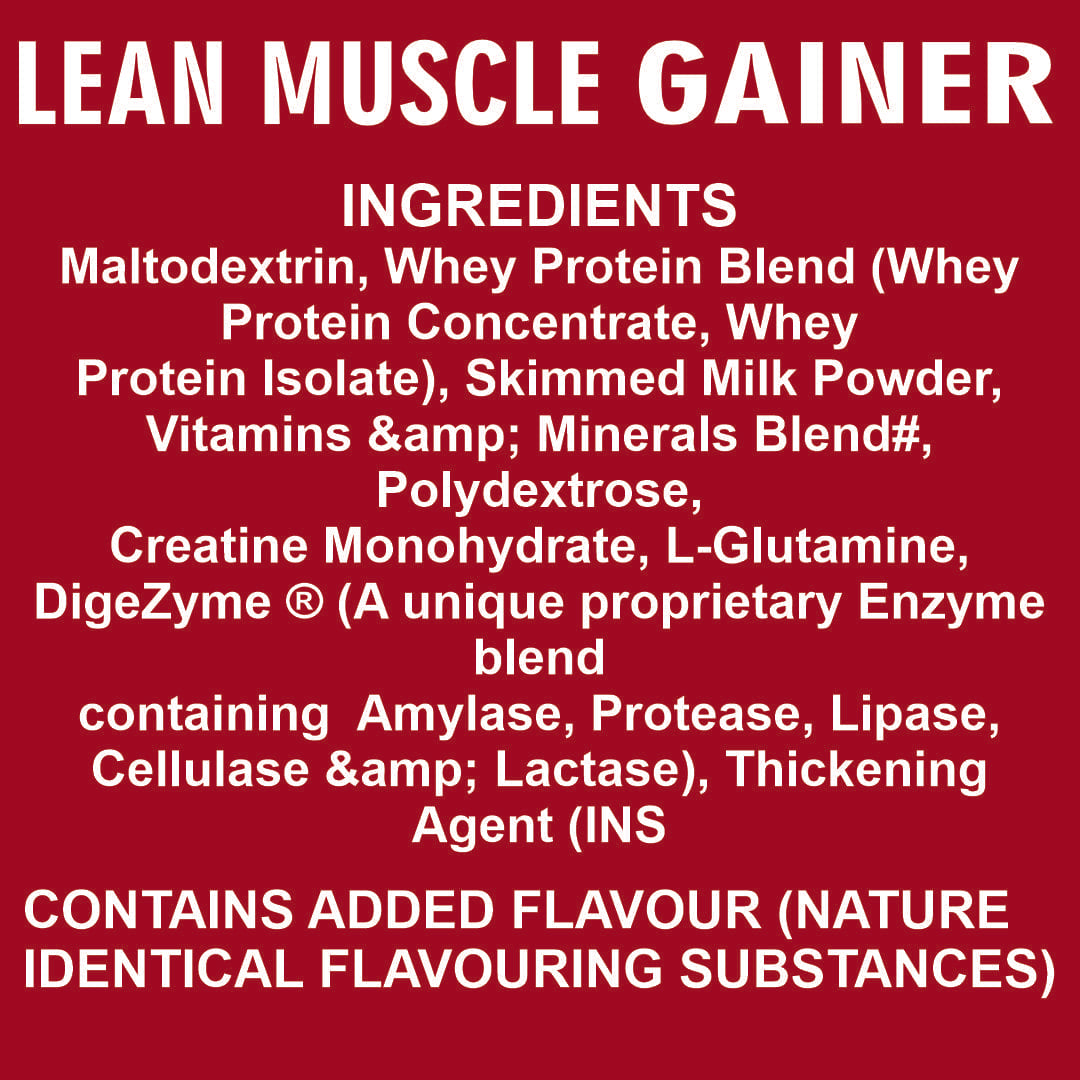 Lean Muscle Gainer