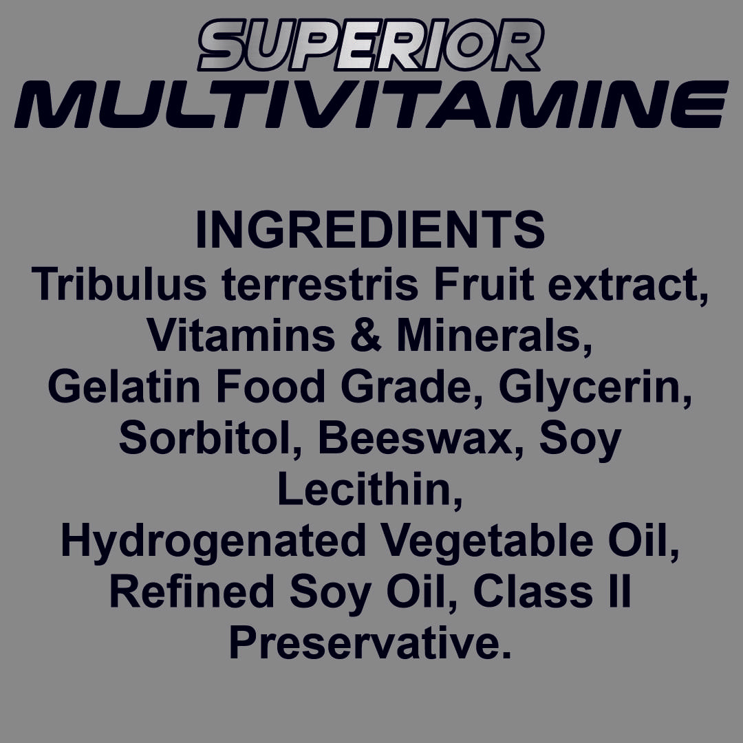 Superior Multi Vitamin + Testa Booster- 60 Softgel Capsule