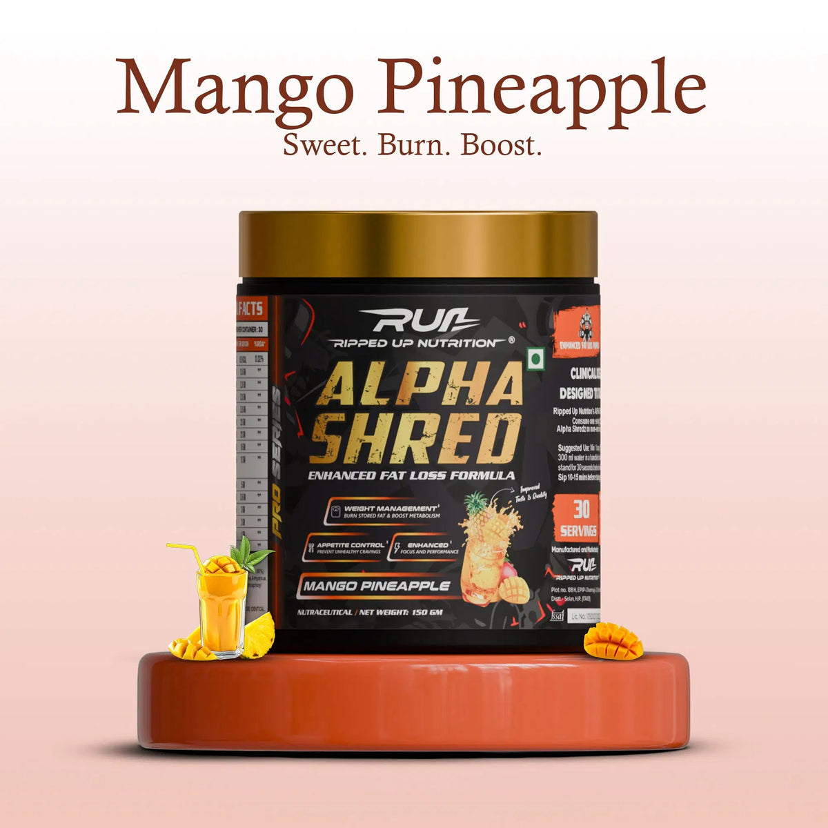 Alpha Shred- PRO Series - Ripped Up Nutrition