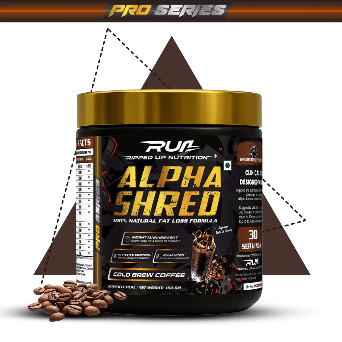 Alpha Shred- PRO Series - Ripped Up Nutrition