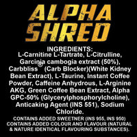 Alpha Shred- PRO Series - Ripped Up Nutrition