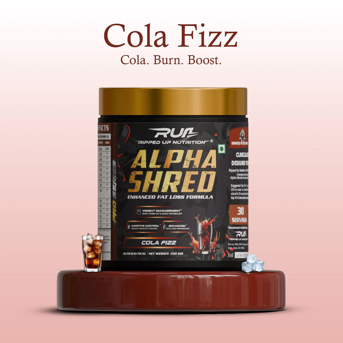 Alpha Shred- PRO Series - Ripped Up Nutrition