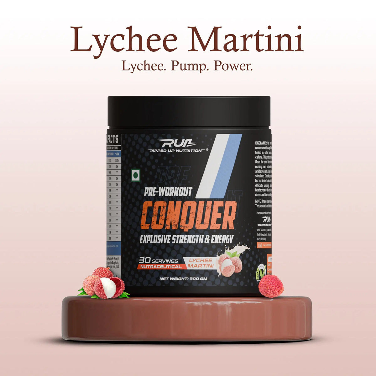 Conquer Pre - workout - Ripped Up Nutrition