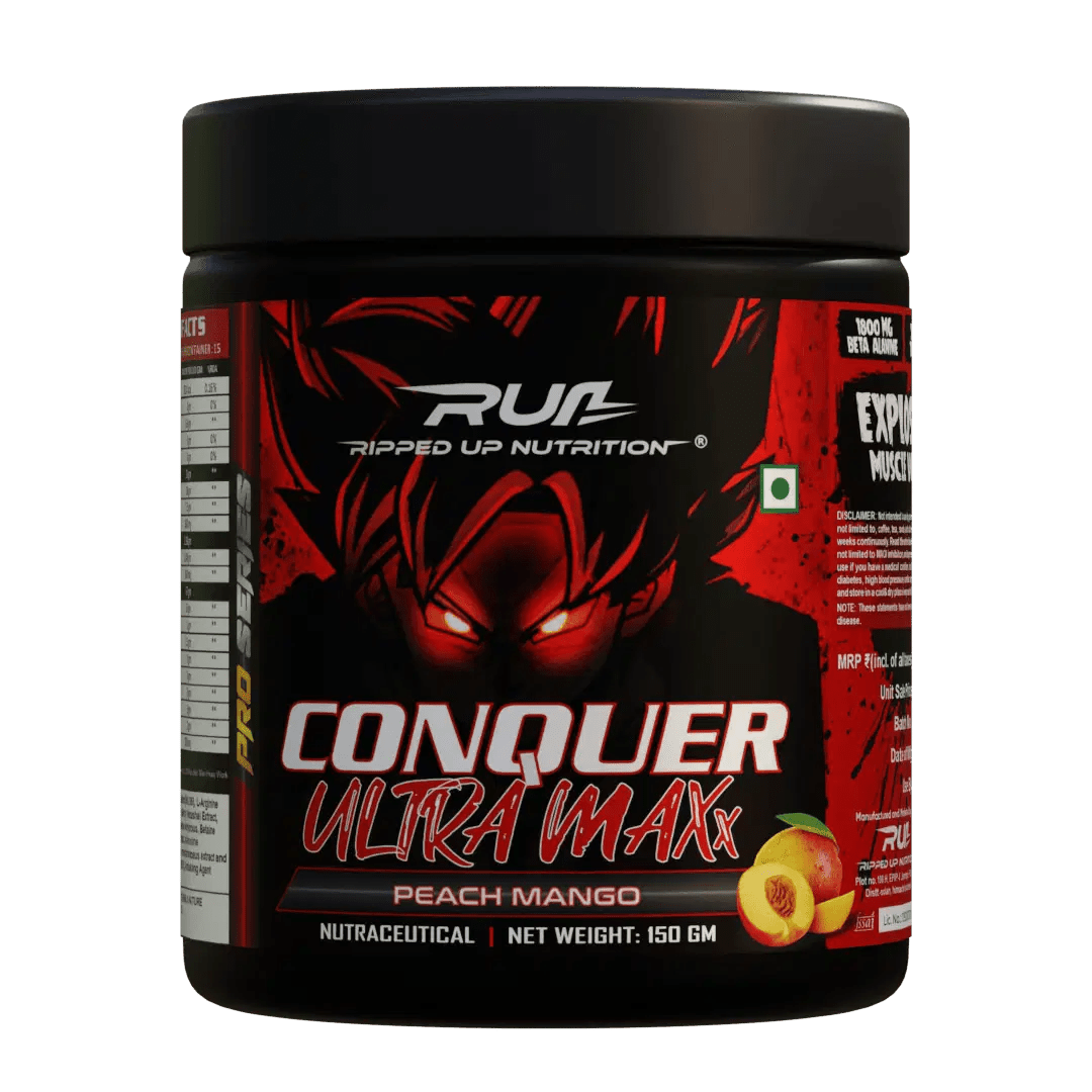 Conquer Ultra Maxx - Preworkout 150GM - Ripped Up Nutrition