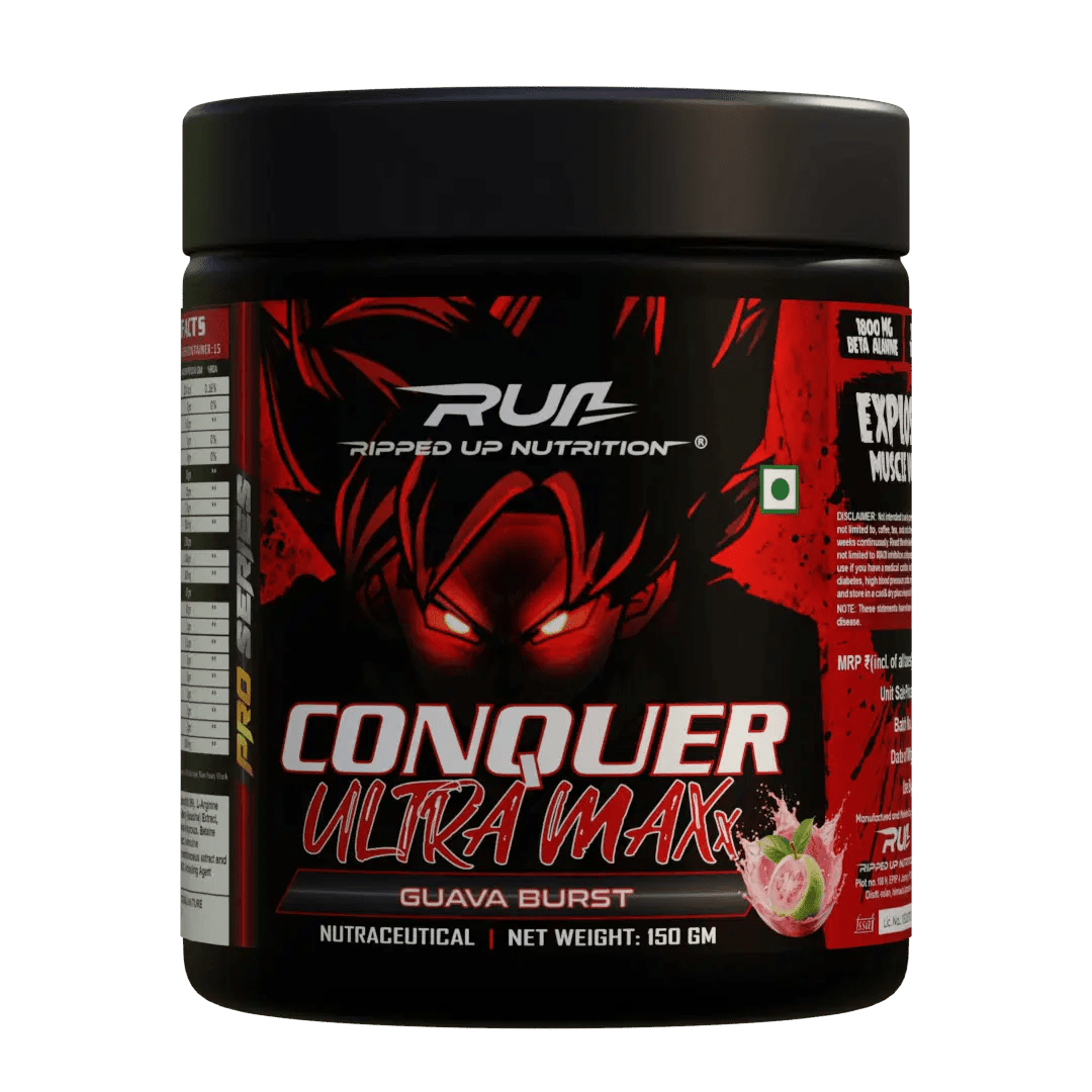 Conquer Ultra Maxx - Preworkout 150GM - Ripped Up Nutrition