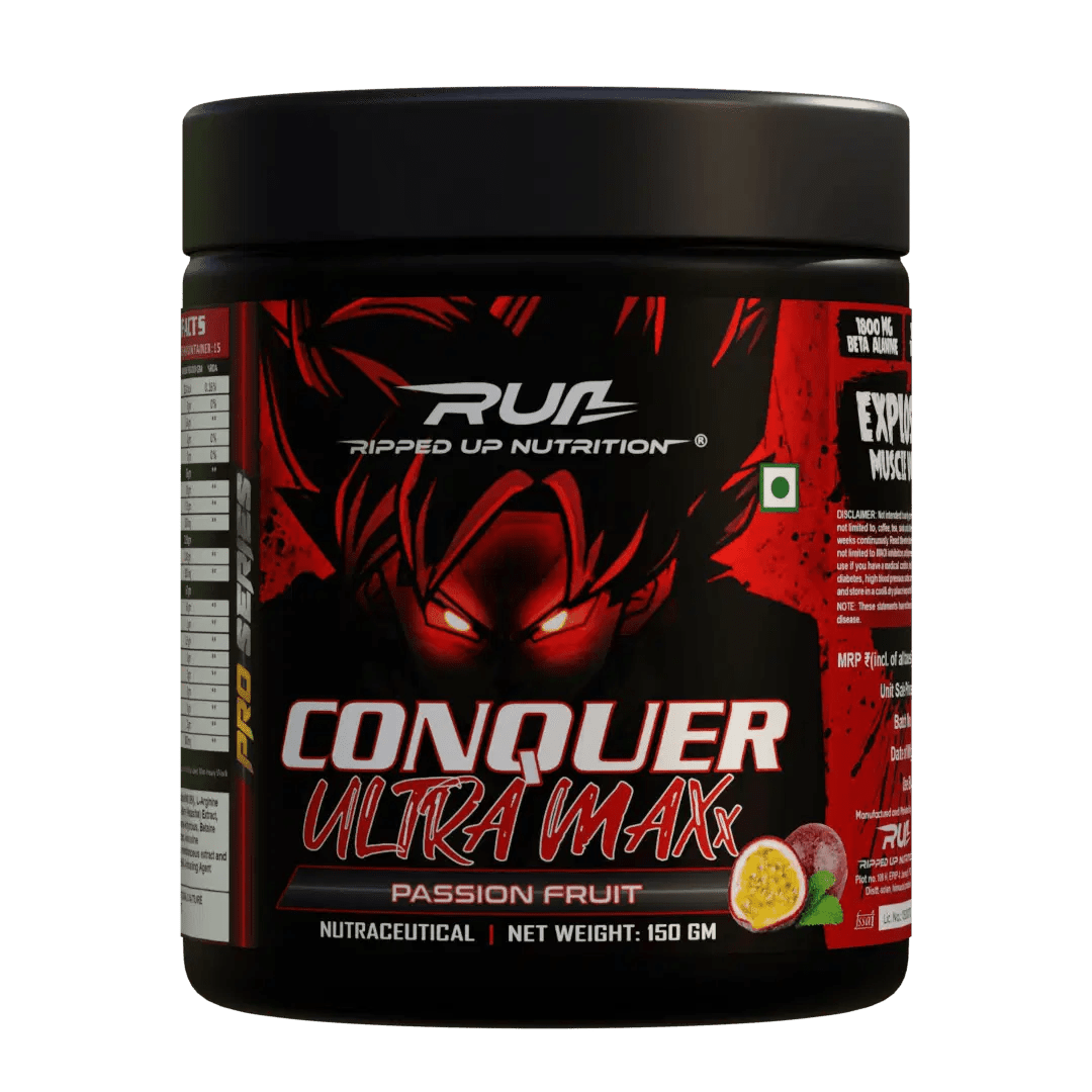 Conquer Ultra Maxx - Preworkout 150GM - Ripped Up Nutrition