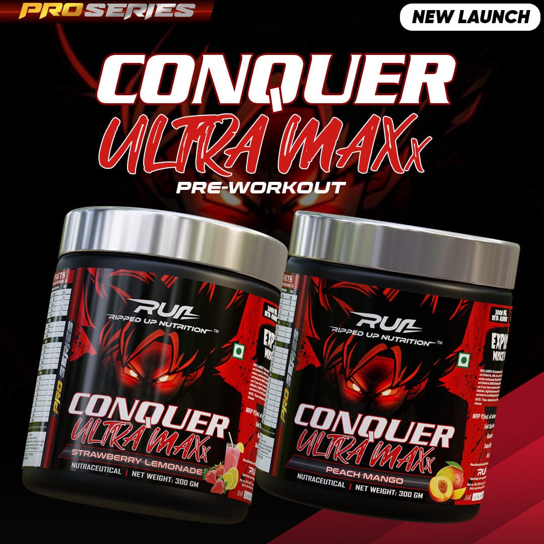 Conquer Ultra Maxx - Preworkout 150GM - Ripped Up Nutrition