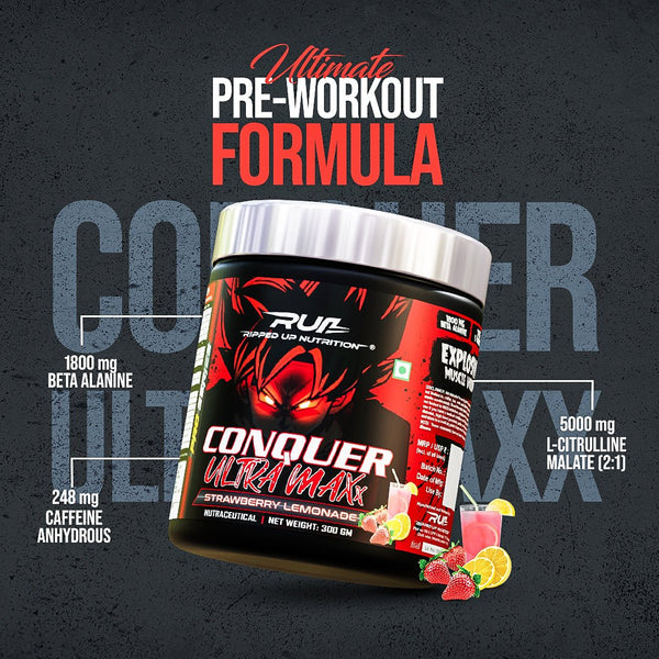 Conquer Ultra Maxx- Preworkout