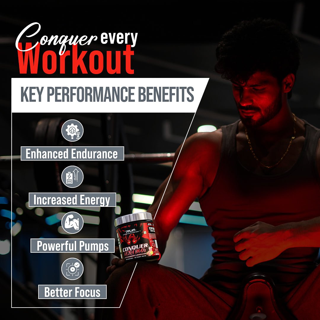 Conquer Ultra Maxx - Preworkout - Ripped Up Nutrition