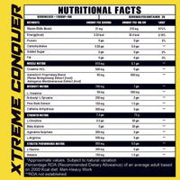 Conquer Xtreme Pre - workout - Ripped Up Nutrition