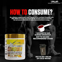 Conquer Xtreme Pre - workout - Ripped Up Nutrition