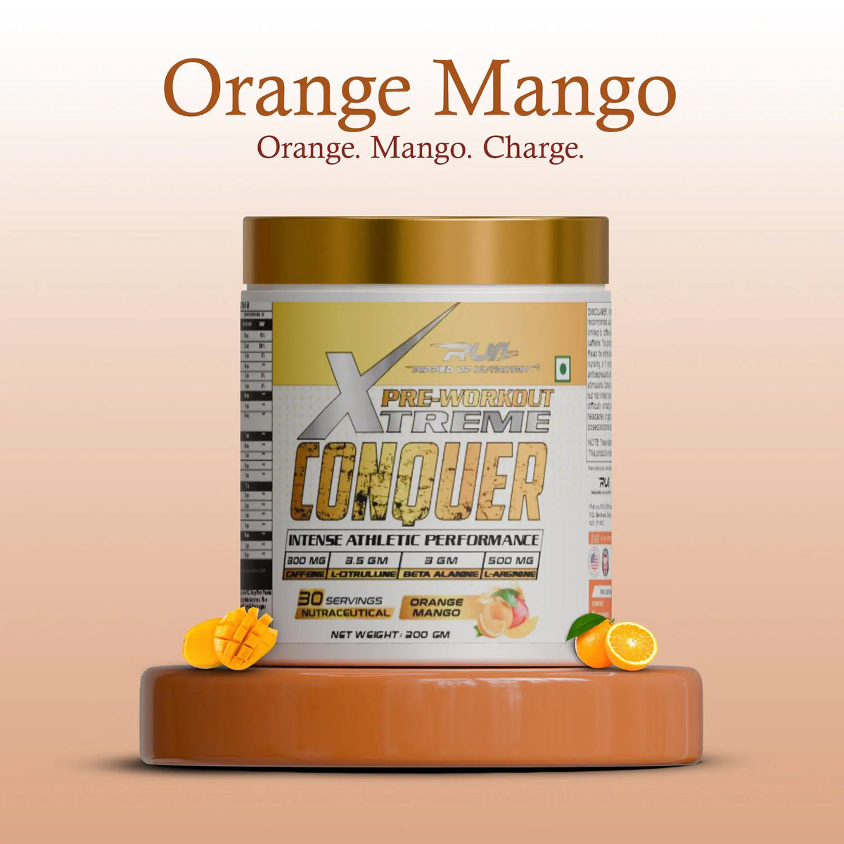 Conquer Xtreme Pre - workout - Ripped Up Nutrition