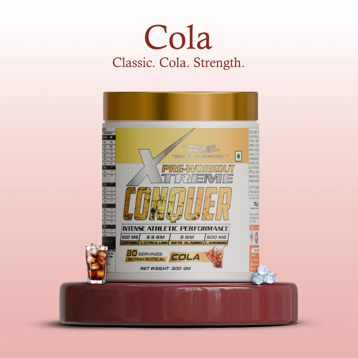 Conquer Xtreme Pre - workout - Ripped Up Nutrition