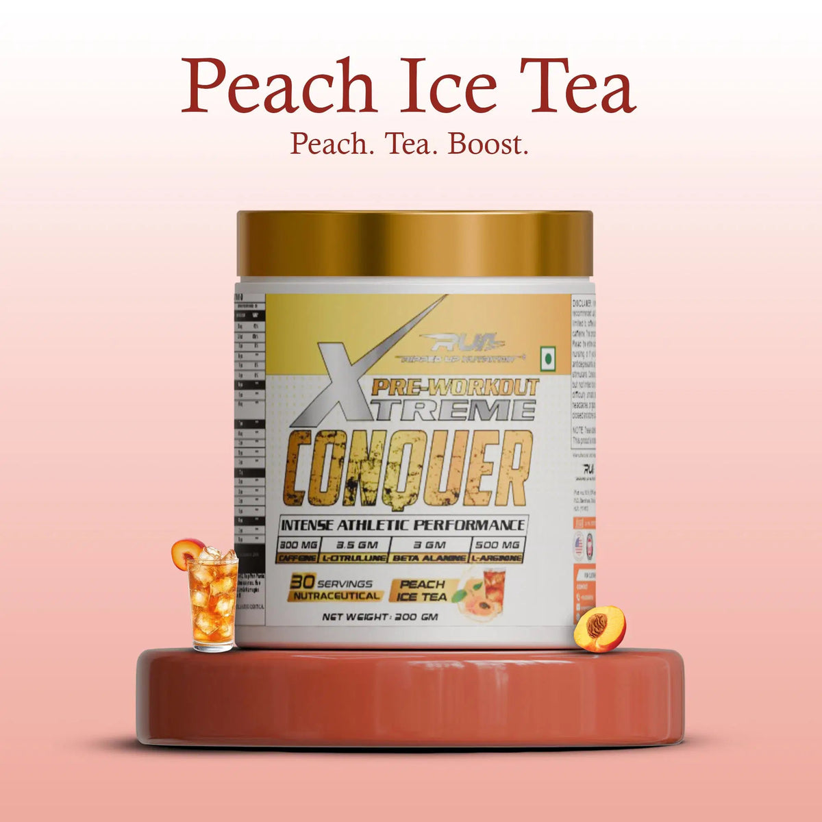 Conquer Xtreme Pre - workout - Ripped Up Nutrition