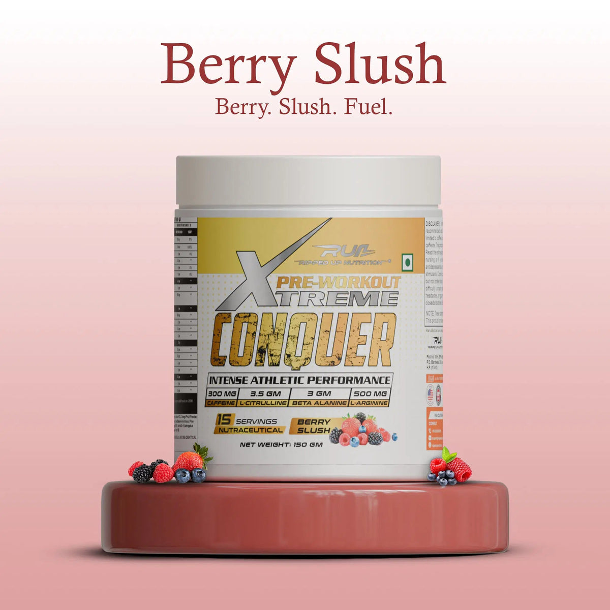 Conquer Xtreme Pre - workout - Ripped Up Nutrition