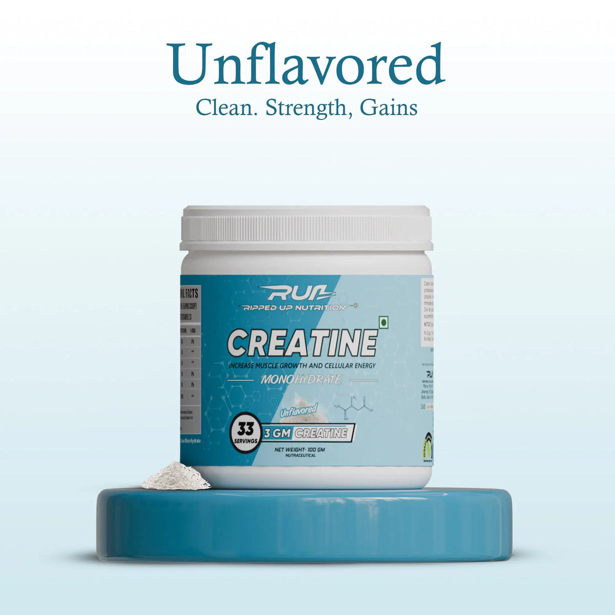 Creatine Monohydrate - Micronized - Ripped Up Nutrition