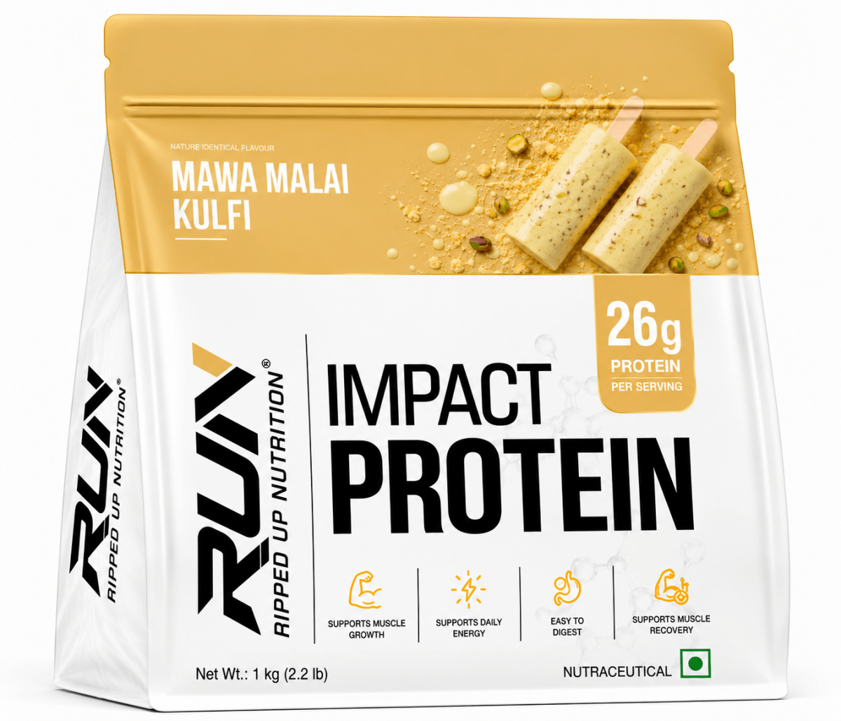 Impact Protein (Fermented Yeast + Soy Protein Isolate) - Ripped Up Nutrition