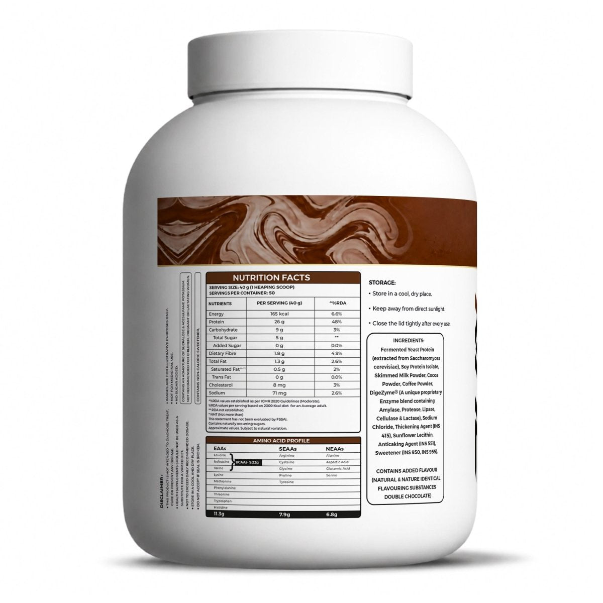 Impact Protein (Fermented Yeast + Soy Protein Isolate) - Ripped Up Nutrition