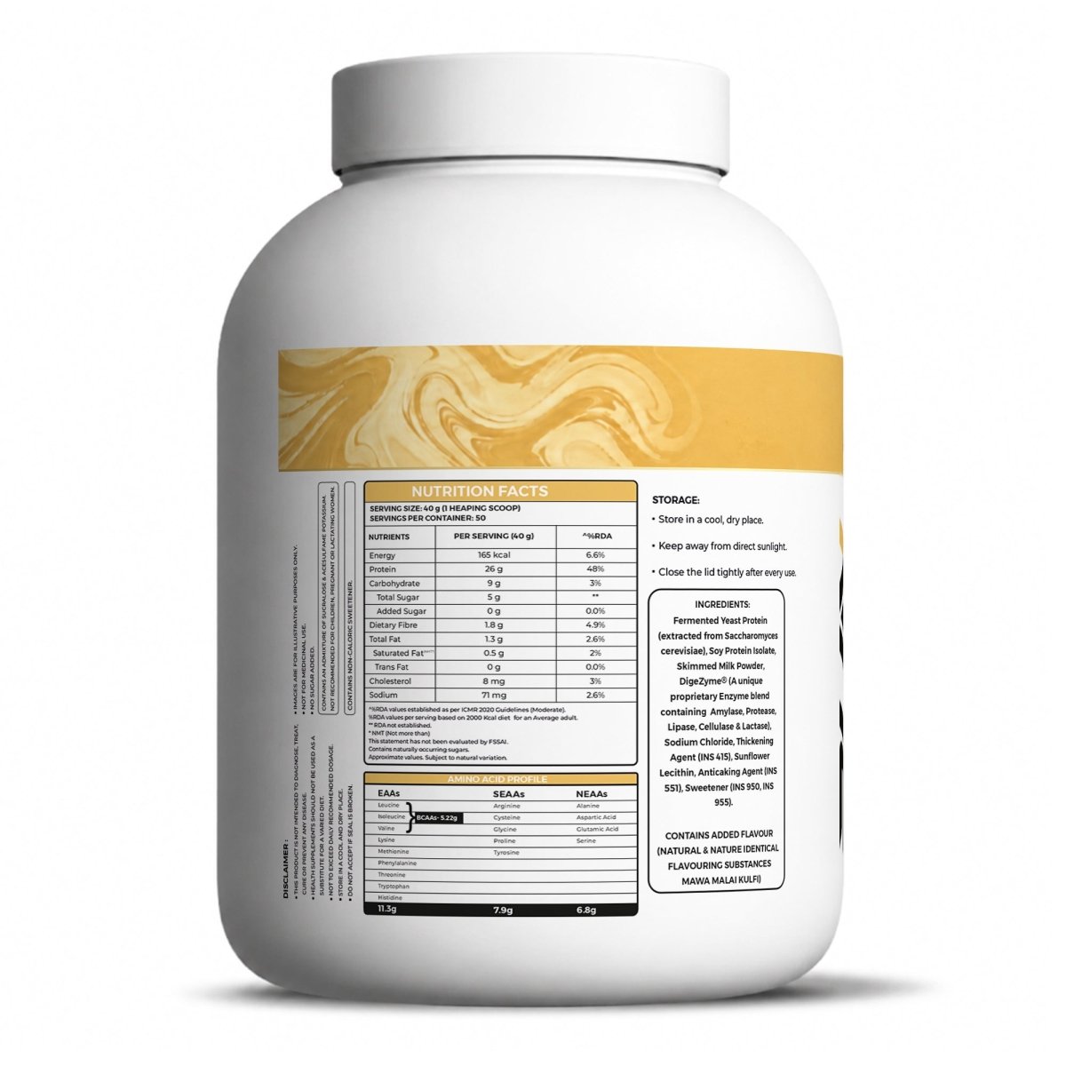 Impact Protein (Fermented Yeast + Soy Protein Isolate) - Ripped Up Nutrition