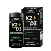 K2+ D3 (K2 - 55 MCG | D3 - 600 IU) - Ripped Up Nutrition
