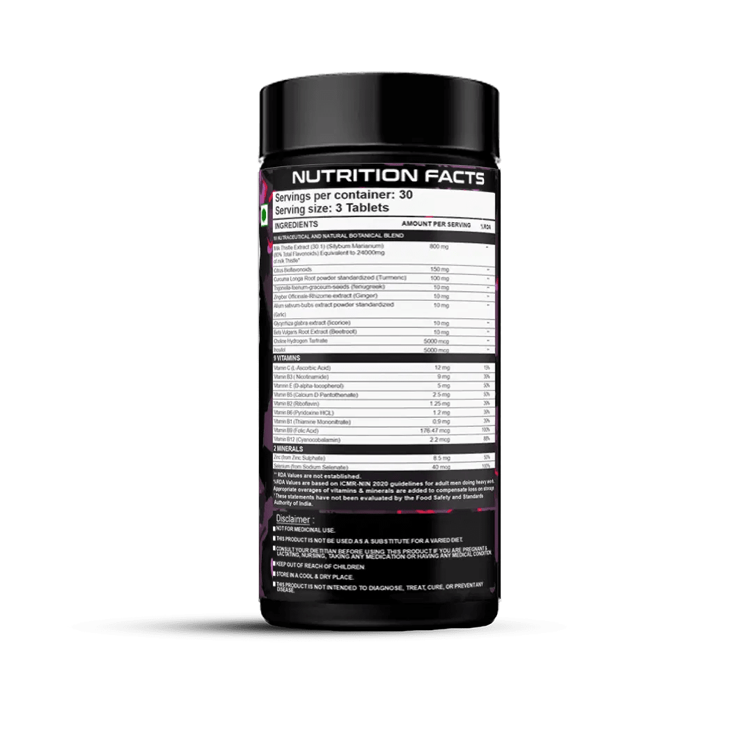 Liver Detox - 90 Tabs - Ripped Up Nutrition