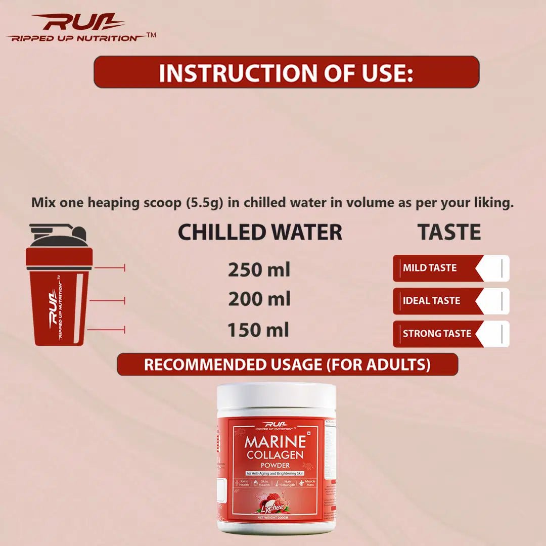 Marine Collagen For Glow - Ripped Up Nutrition