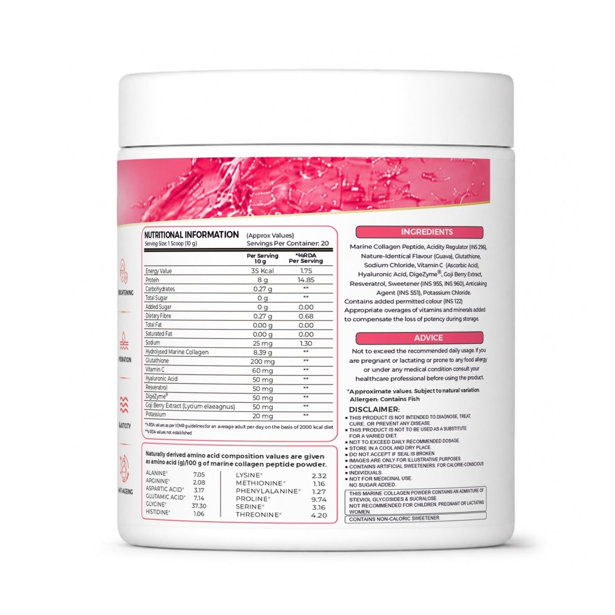 Marine Collagen Guava - Ripped Up Nutrition