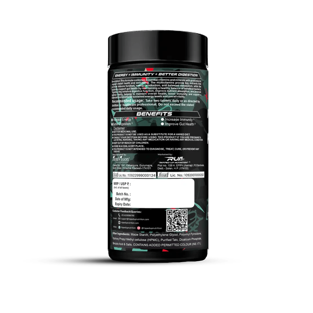 Multivitamin + Probiotics - Ripped Up Nutrition