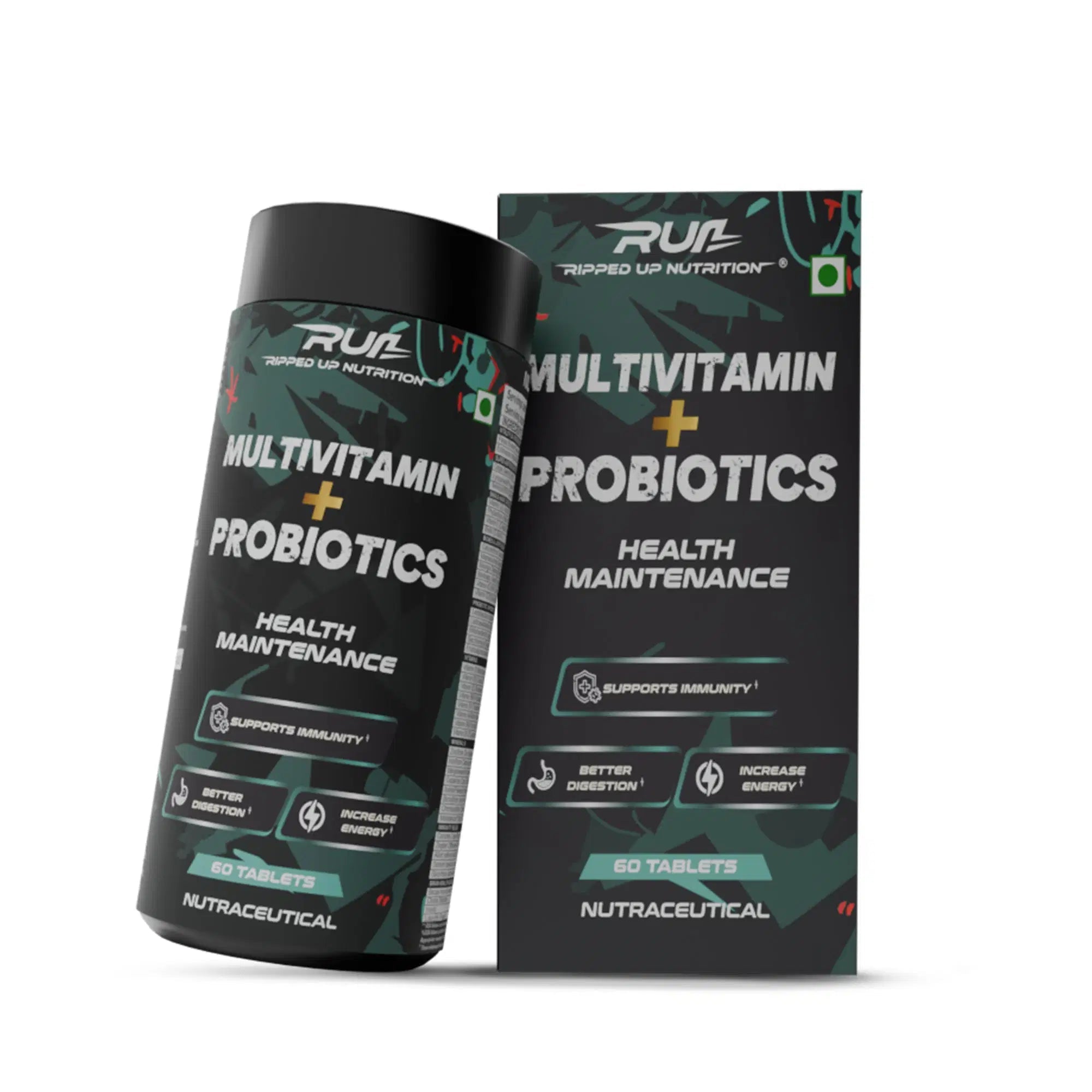 Multivitamin and Probiotics Supplement for Health Boost – Ripped Up ...