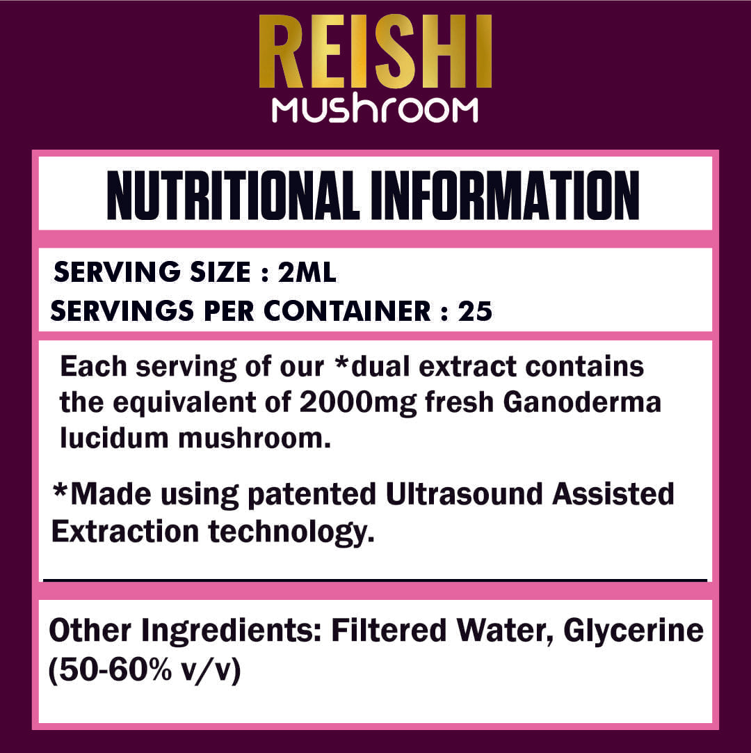 Reishi Mushroom Liquid Extract