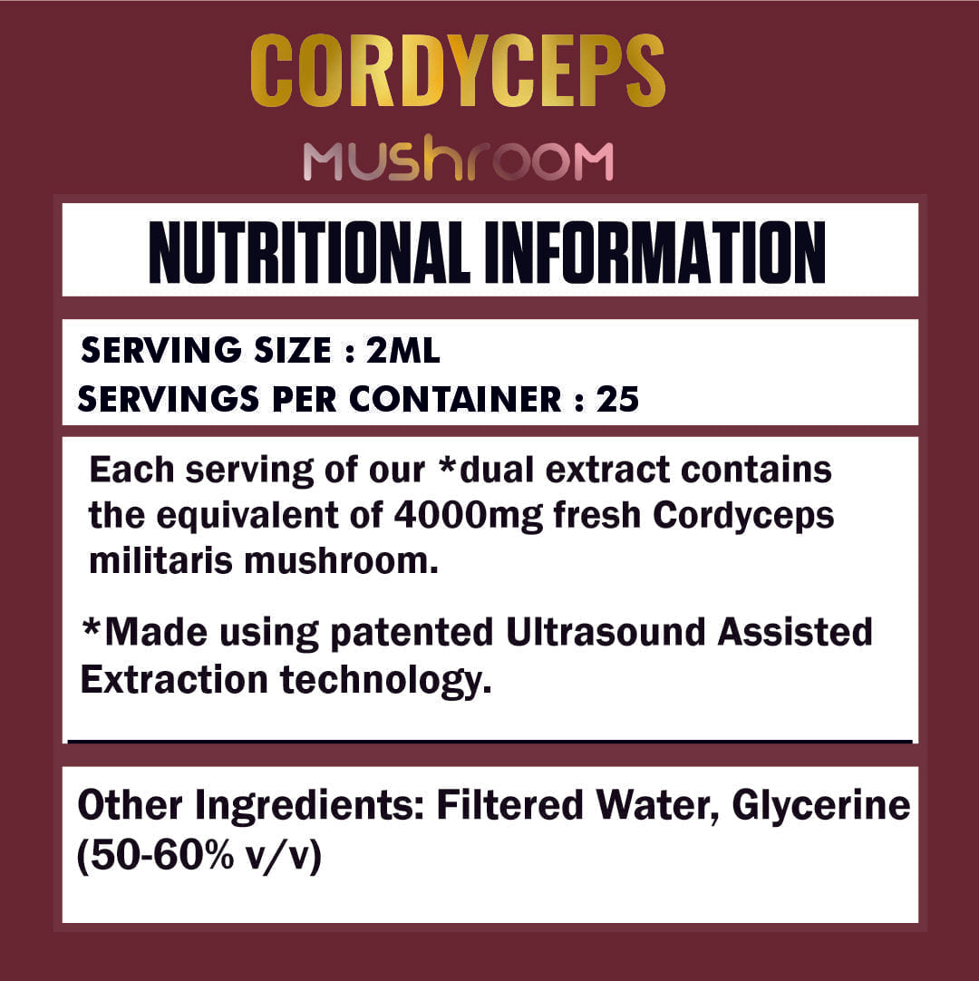 Cordyceps Mushroom Liquid Extract