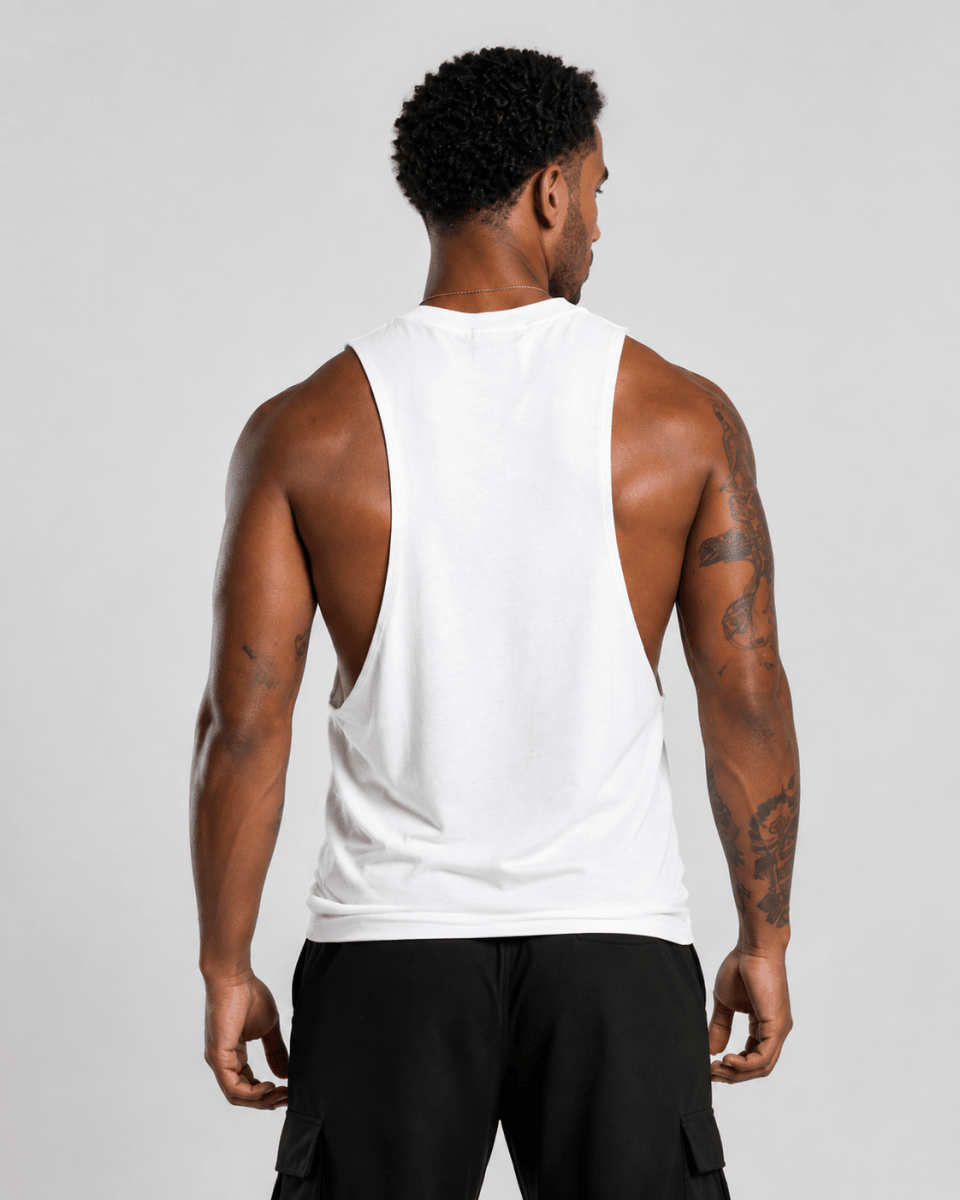 RUN-Deep Armhole Tank - Ripped Up Nutrition