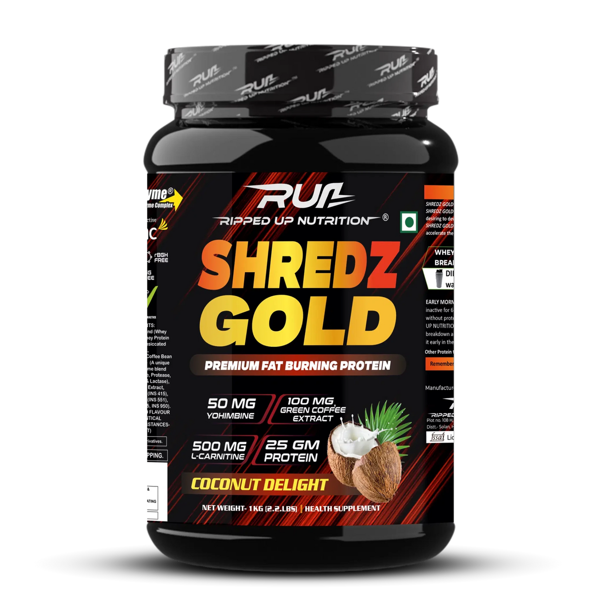 Shredz Gold - Ripped Up Nutrition