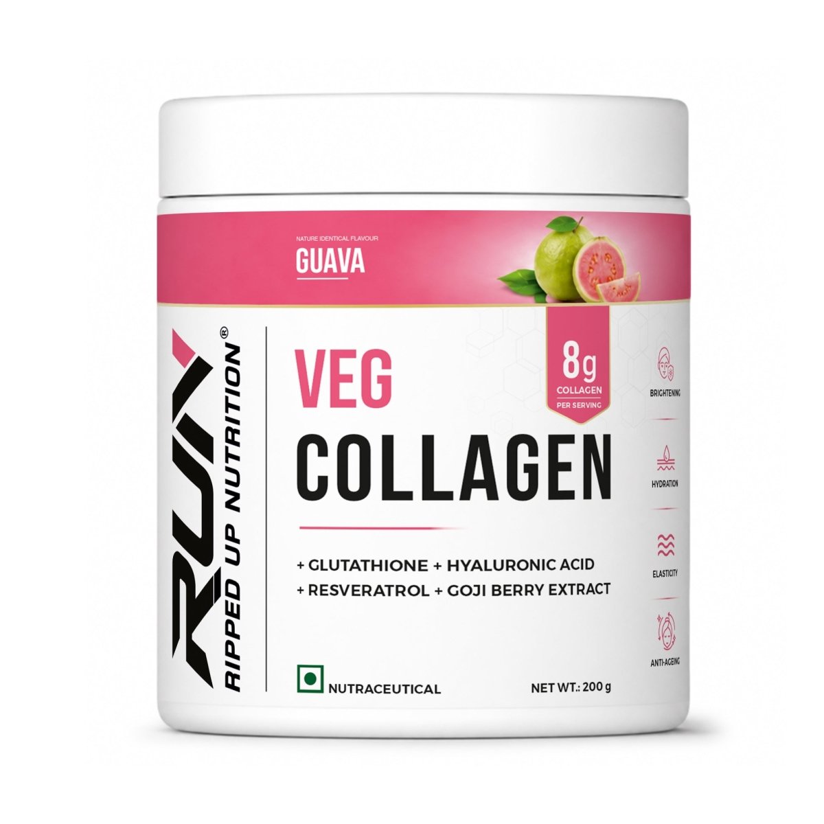Veg Collagen for Glow - Plant Based - Ripped Up Nutrition