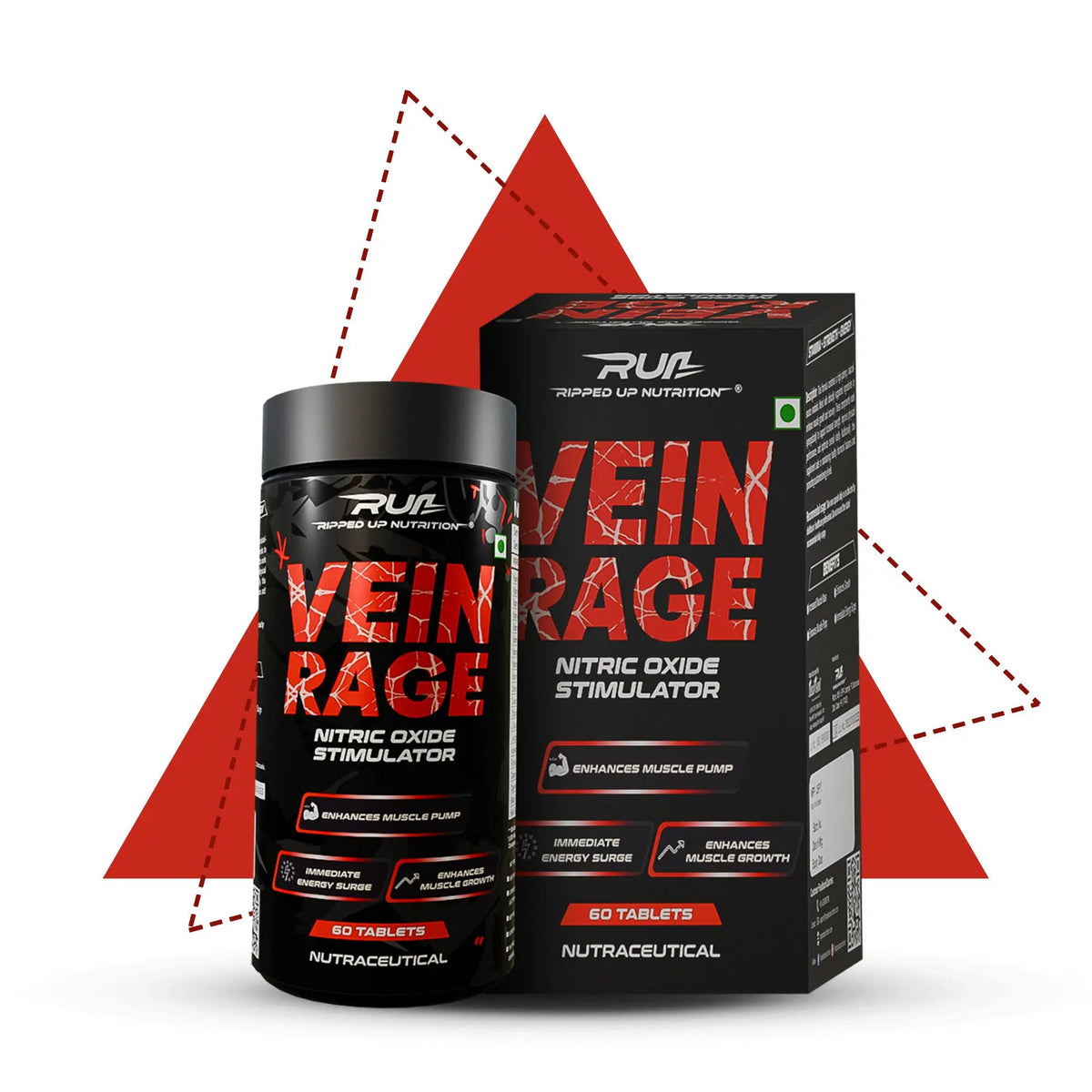 Vein Rage: Nitric Oxide Booster - Ripped Up Nutrition