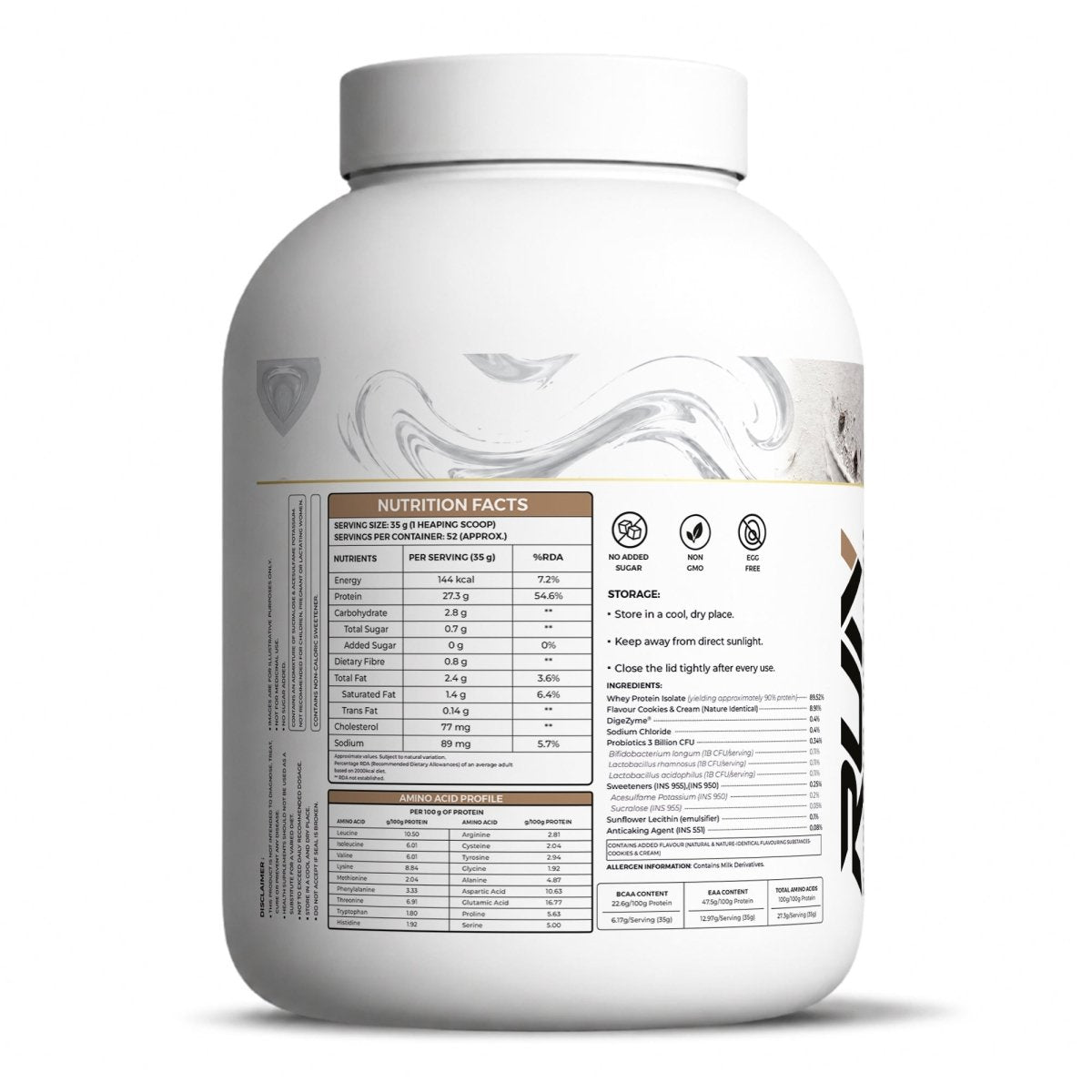Whey Protein Isolate NEW - Ripped Up Nutrition