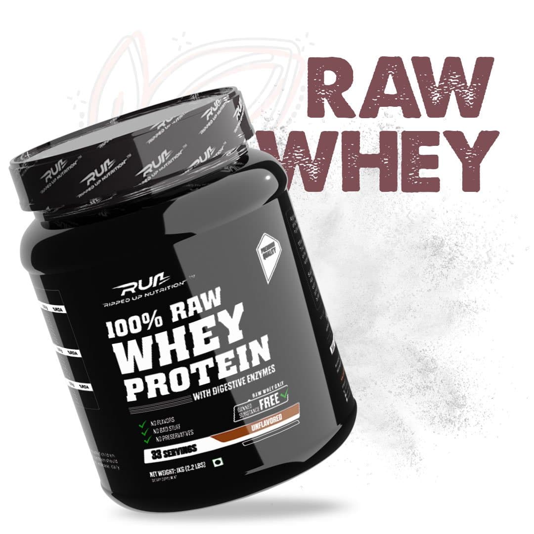 100% Raw Whey Protein - Ripped Up Nutrition