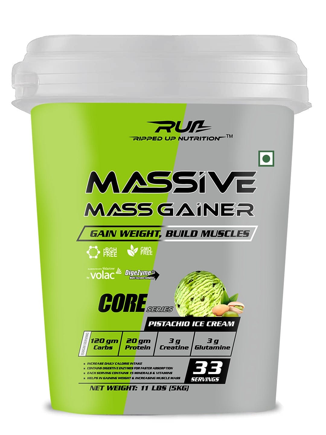 Massive Mass Gainer - Ripped Up Nutrition